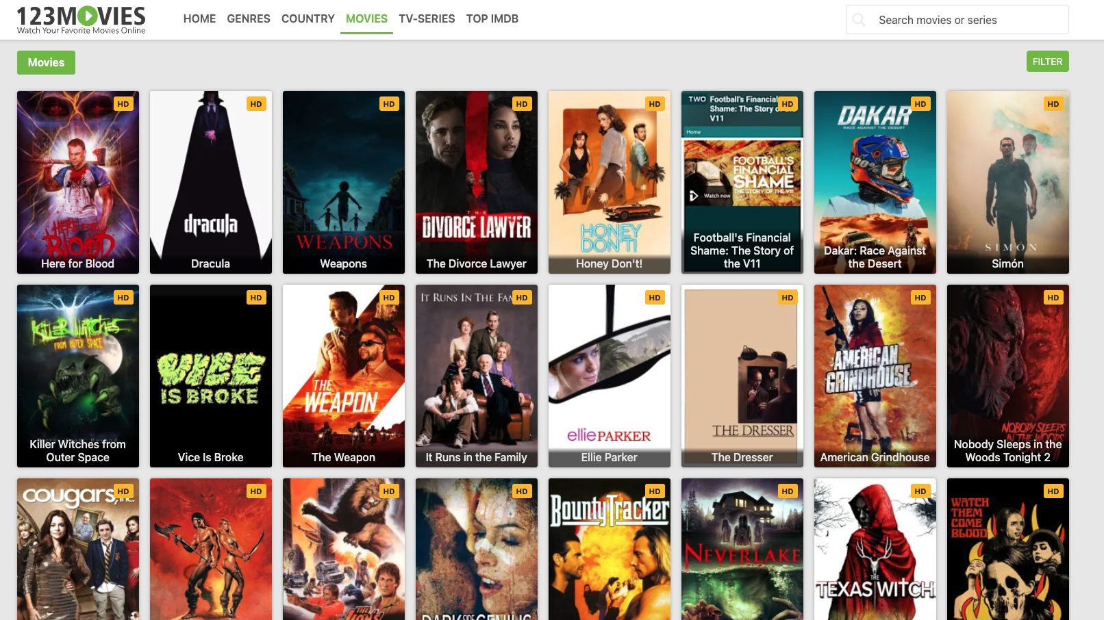 123Movies Website