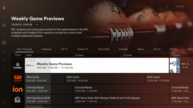 channel guide