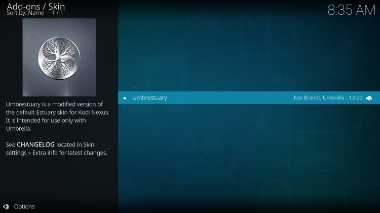 select umbrestuary