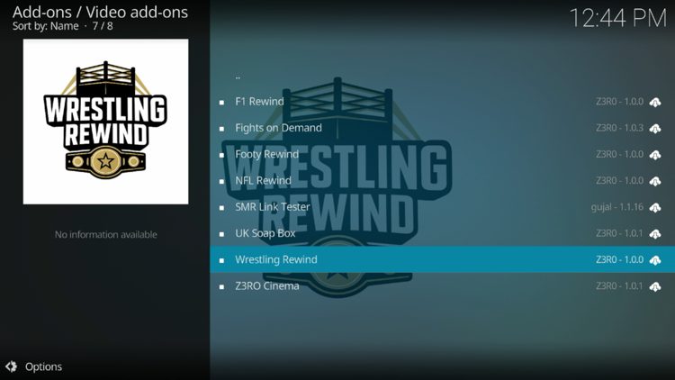 Select Wrestling Rewind