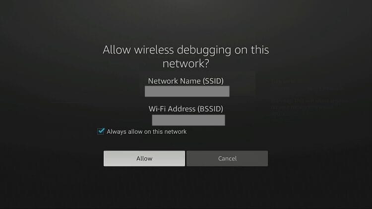 Confirm ADB Debugging for Launcher Manager