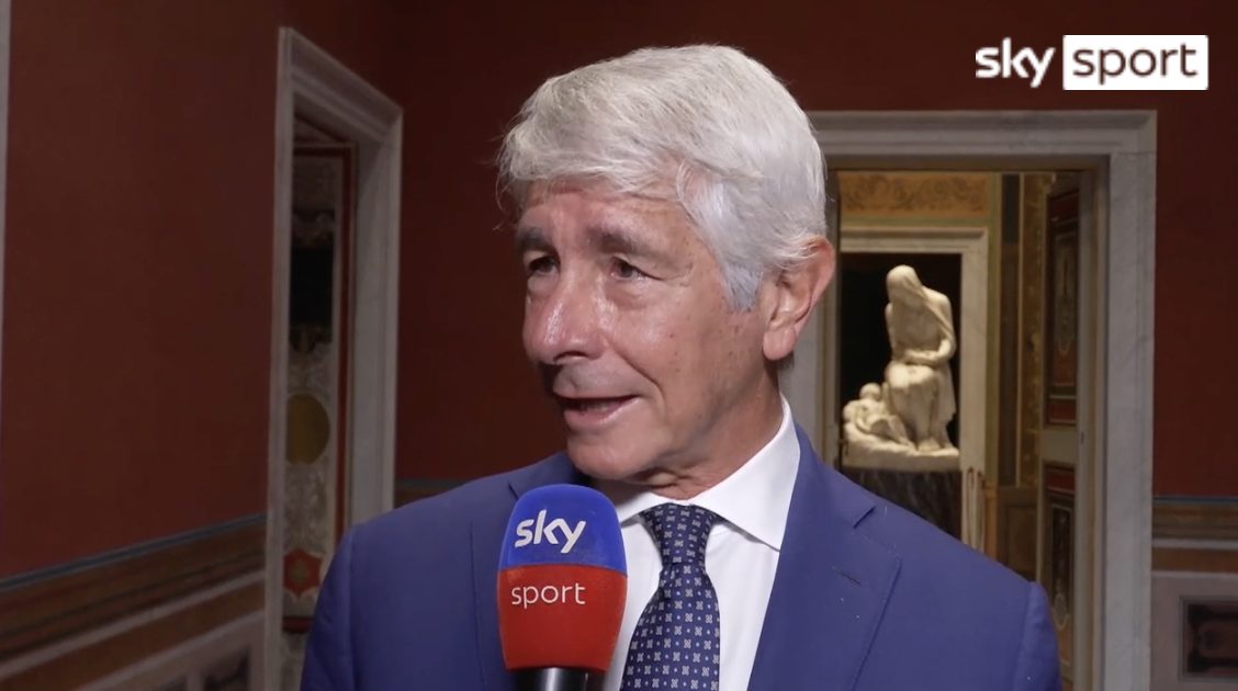 Italy's Minister for Sport and Youth (Andrea Abodi)