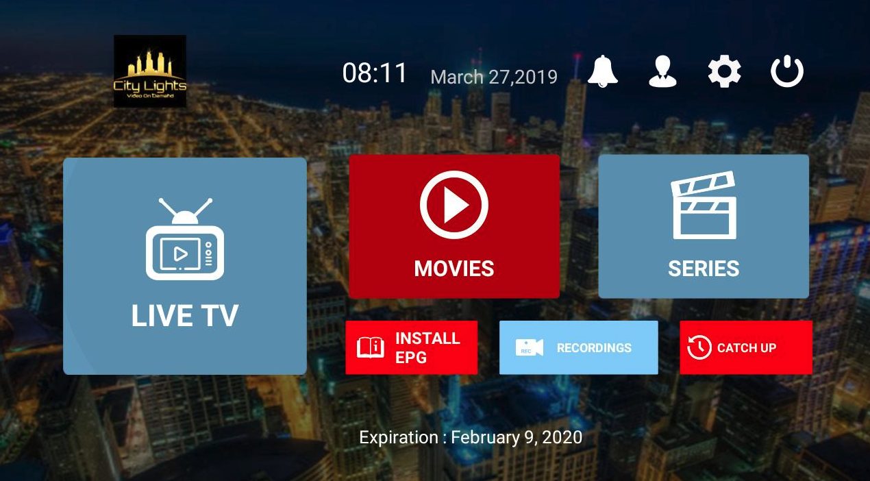 City Lights Entertainment App