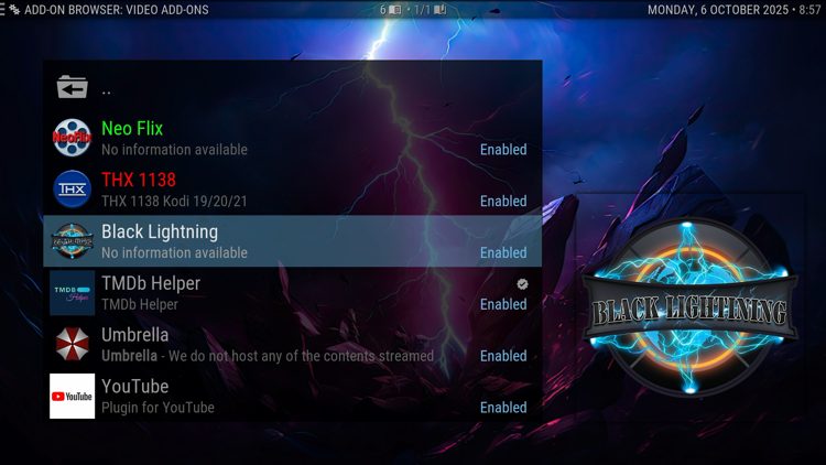 Video Add-ons in The Comedian Build
