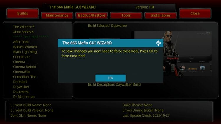 Click OK.
