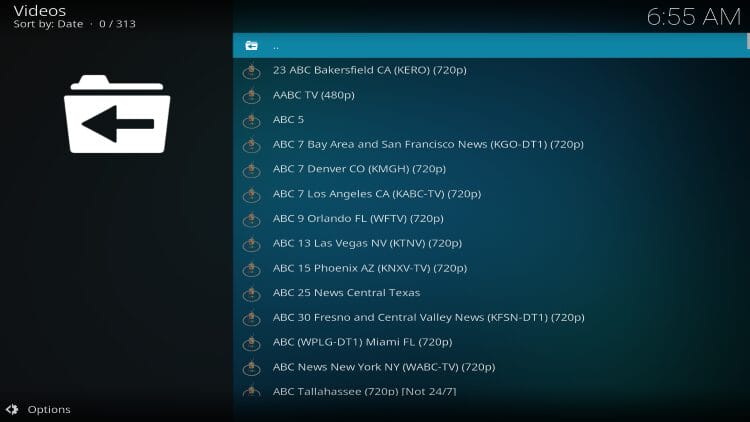 local channel options