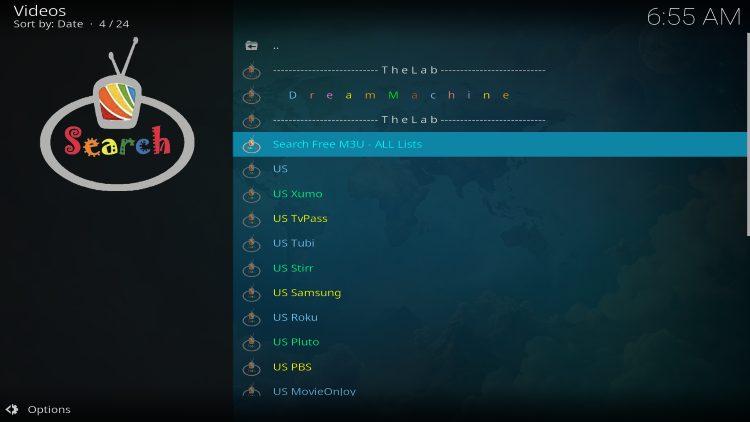 Free M3U