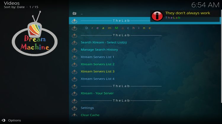 Dream Machine Message