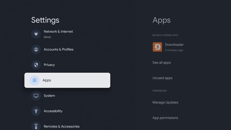 launch apps