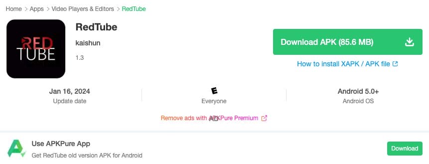 RedTube APK