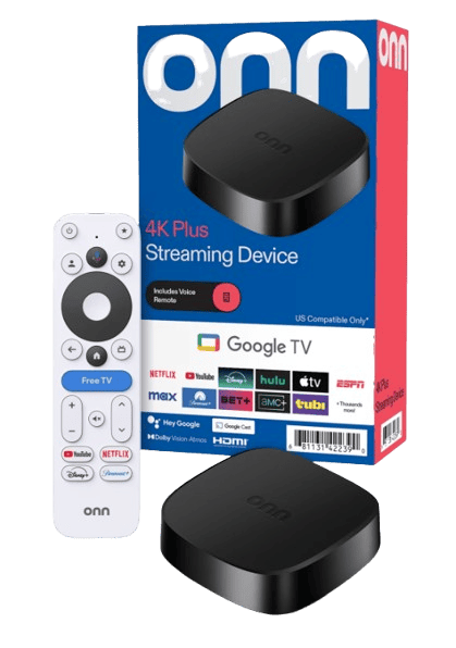 Walmart Onn 4K Plus Google TV Box