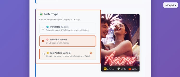 choose poster type