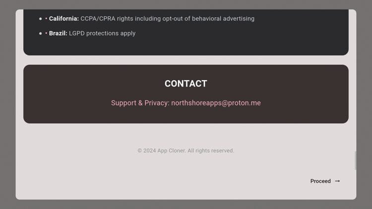 Click Proceed.