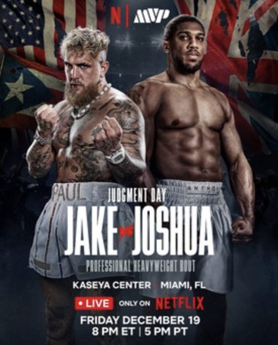 Jake Paul vs Anthony Joshua Fight Card