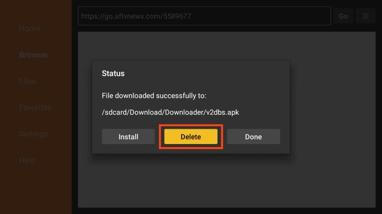 select delete