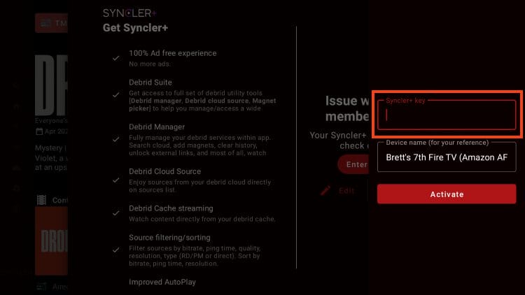 click syncler+ login