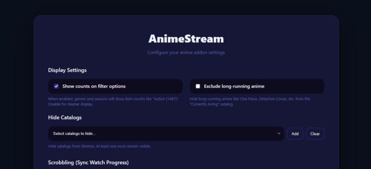 visit animestream official site
