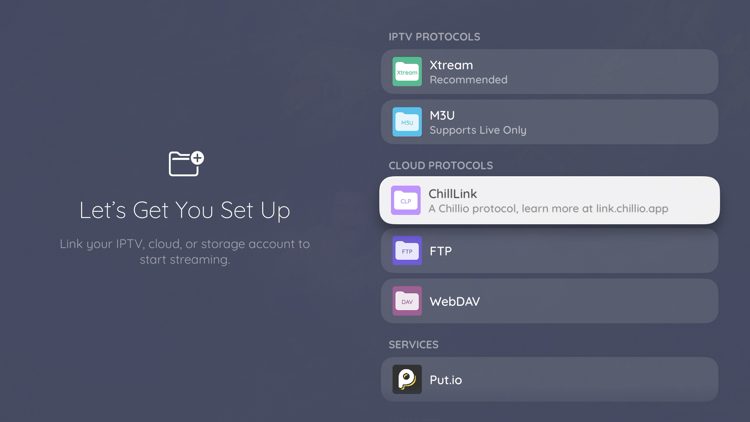 Click ChillLink.