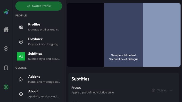 Subtitles