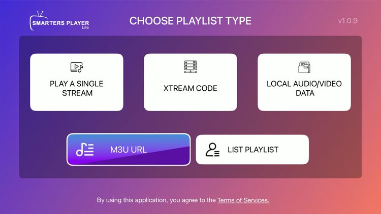Choose your login method.