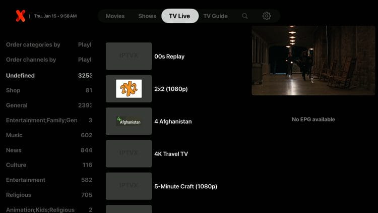 TV Live