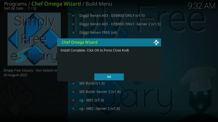 Click OK.