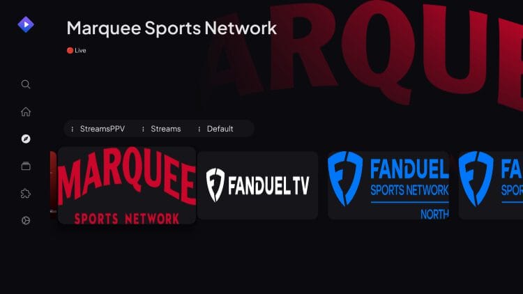 channel options