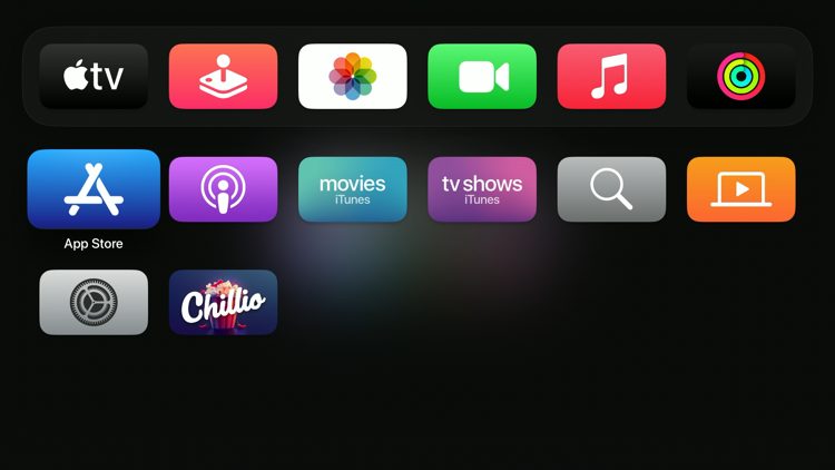 Click the App Store from the home screen.