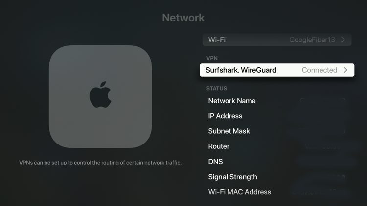 Click Surfshark (WireGuard)