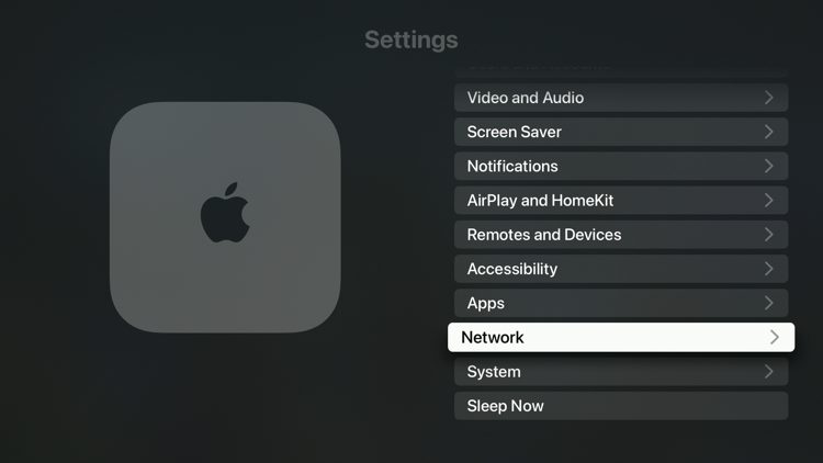 Click Network.