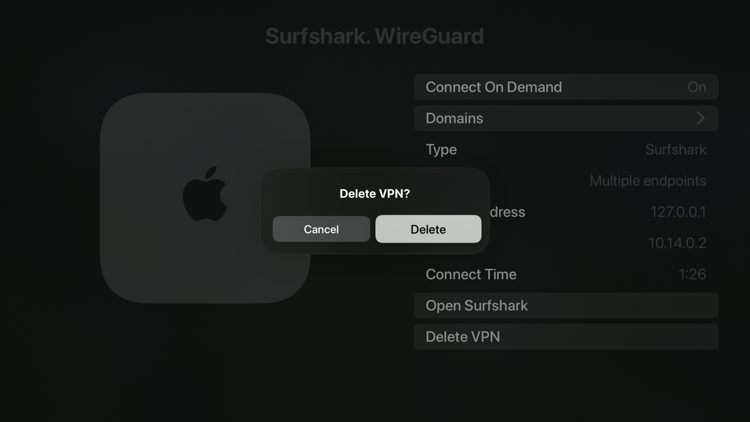 Click Delete.