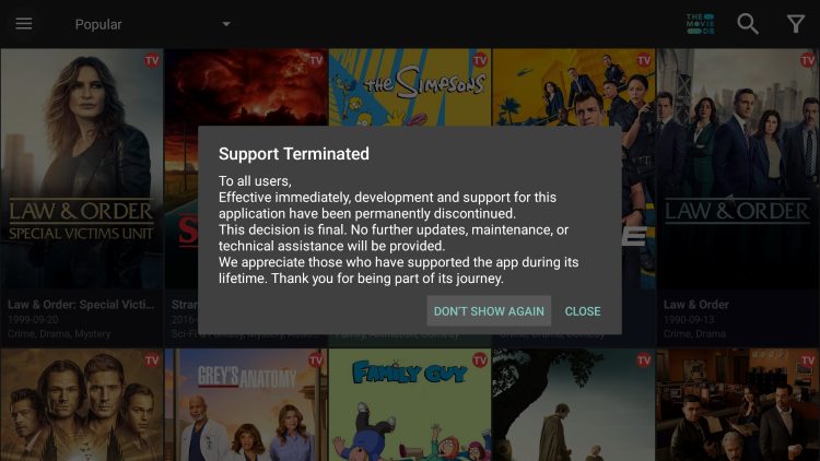 Cinema HD Beta Not Working