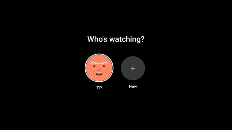 select your profile