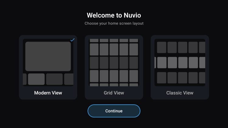 choose your layout