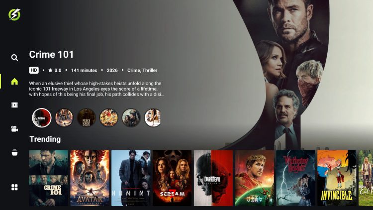 OnStream User Interface