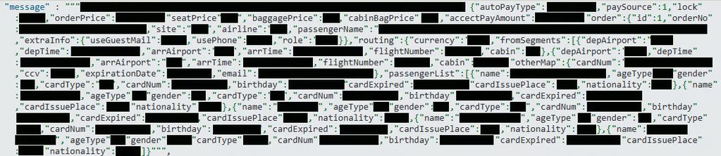 Leaked Customer Data