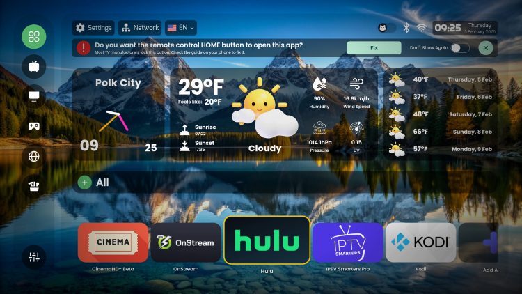 Add Favorite Apps