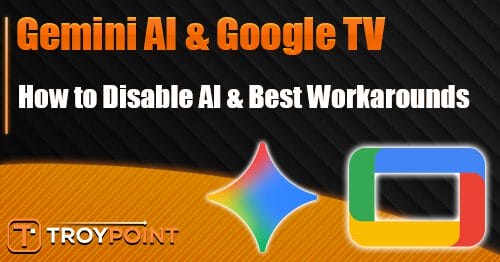 Turn Off Gemini AI on Google TV