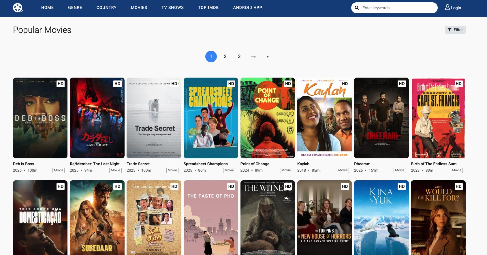 MyFlixerz Website