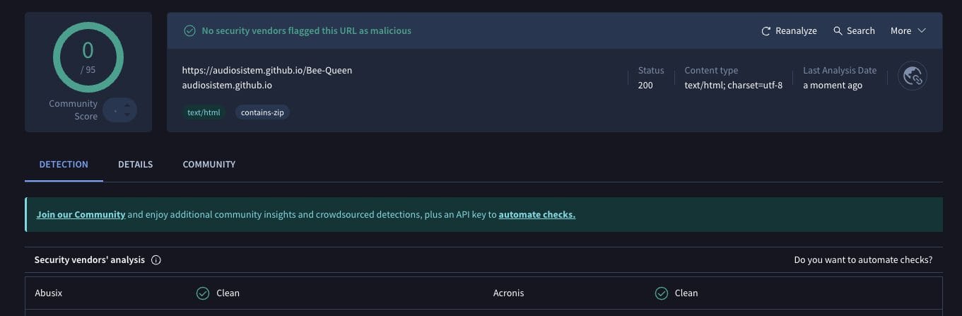 Cinebox TrainAgain Kodi Addon VirusTotal Scan