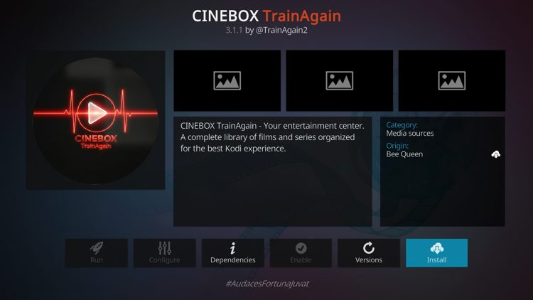 Click Install