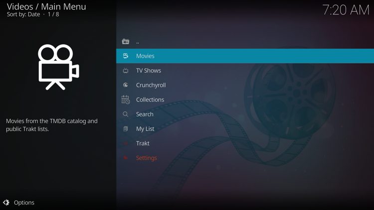 You have successfully installed the Cinebox TrainAgain add-on!