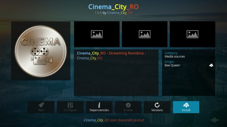 Click Install