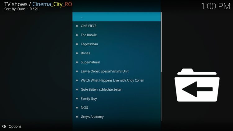 TV Series Category
