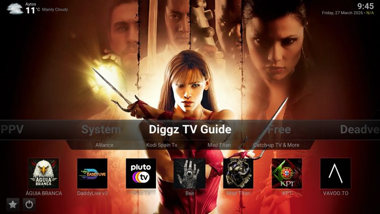 Diggz TV Guide