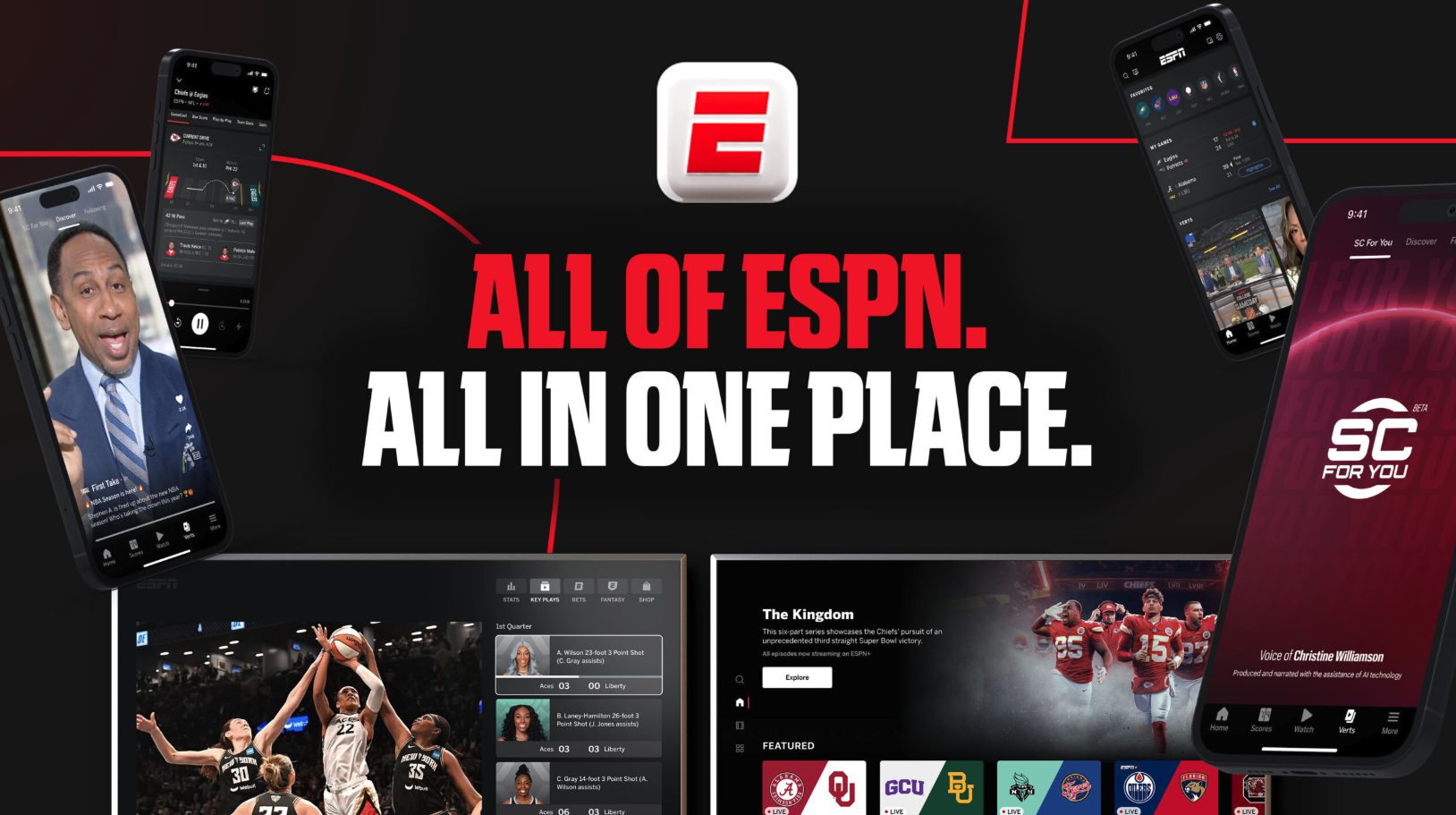 ESPN Unlimited Sports App