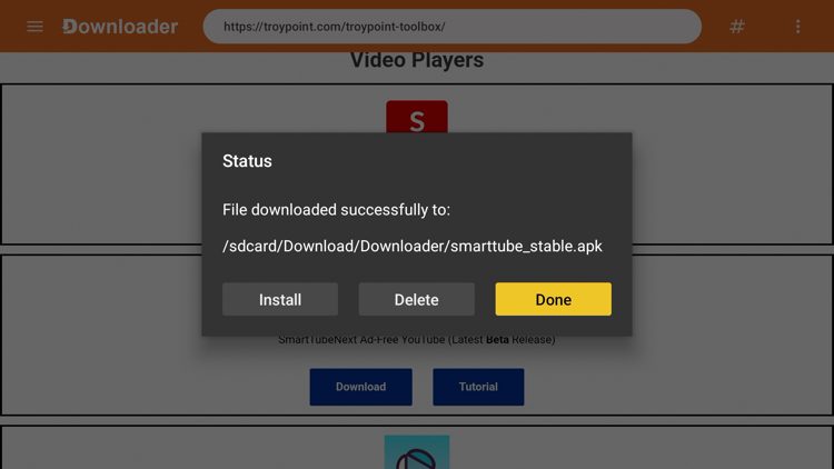 Delete or Done