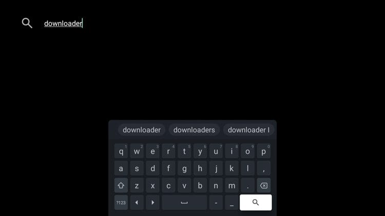 Search for Downloader