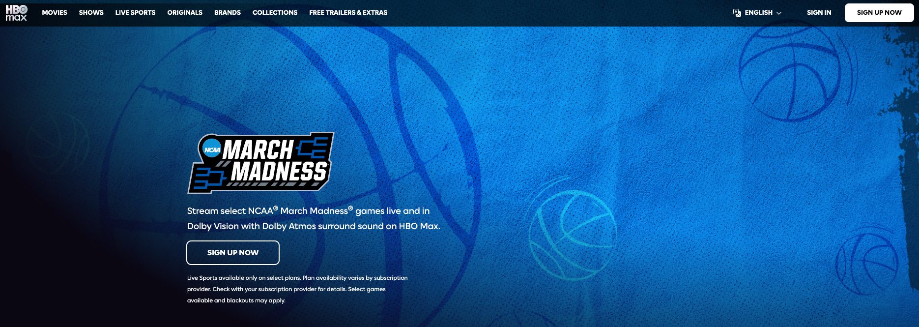 HBO Max March Madness