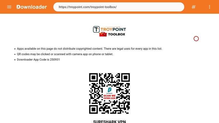 You are now presented with the TROYPOINT Toolbox home screen.